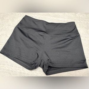 Spandex Bike Shorts Charcoal Grey #1146